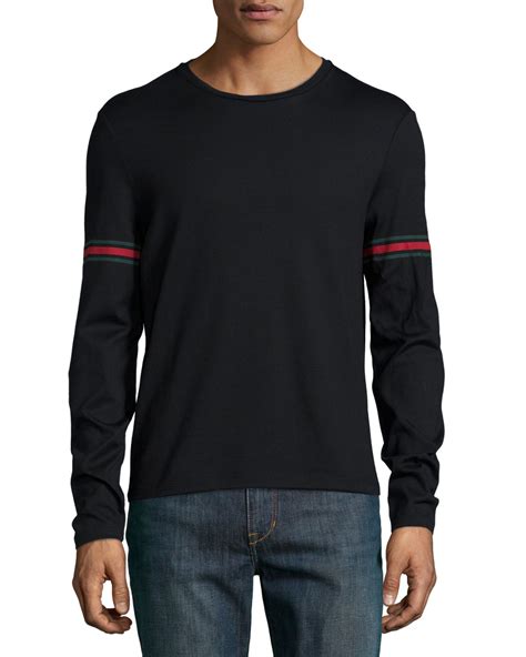 men's gucci long sleeve|gucci long sleeve shirt men's.